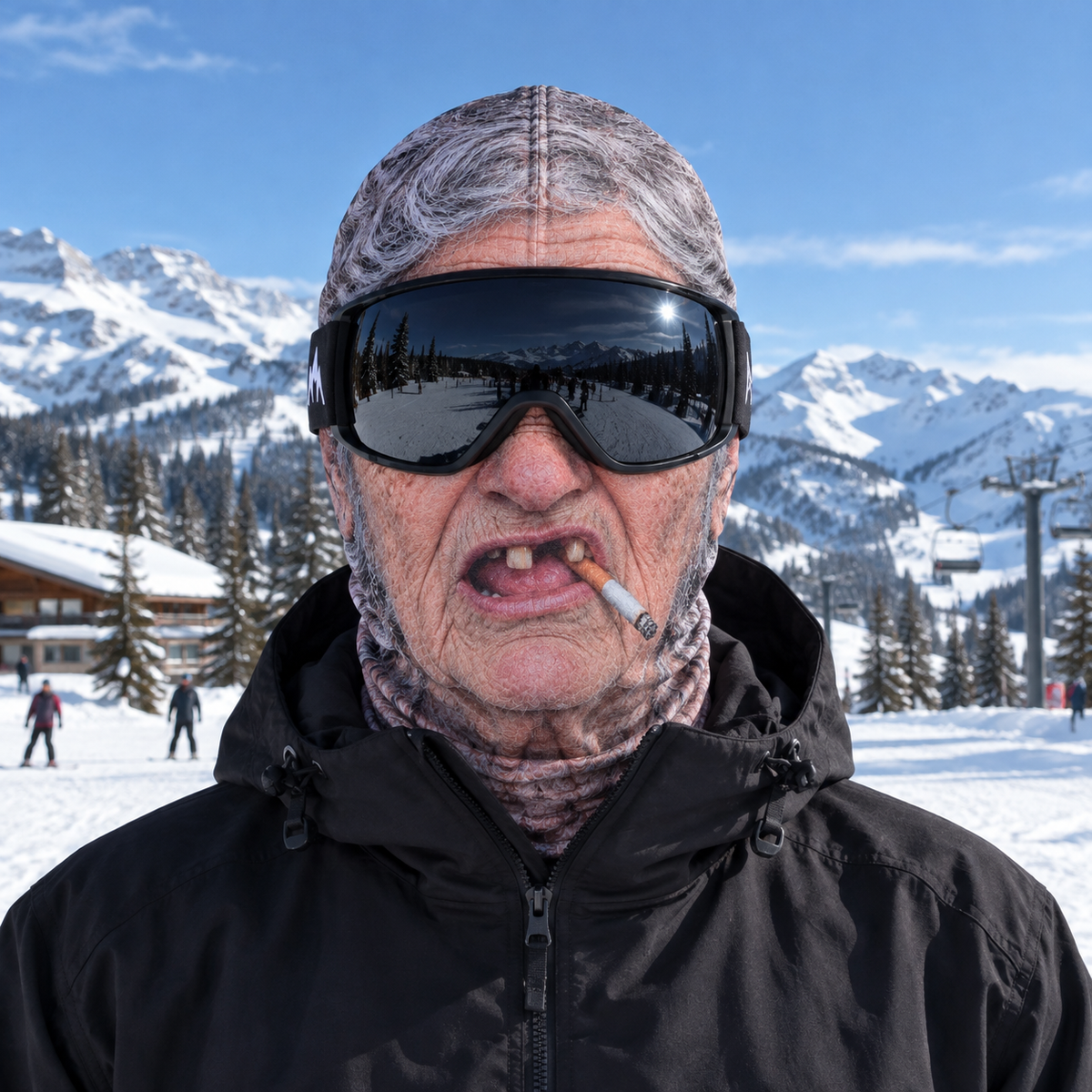 SlopeFreaks ski mask design